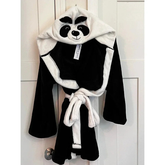 Brave soul London panda robe NWT large - Picture 4 of 4
